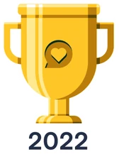 Nextdoor Fave Award 2022 trophy won by Trufast Tree Service