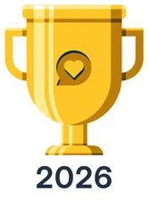 Nextdoor Fave Award 2026 trophy won by Trufast Tree Service