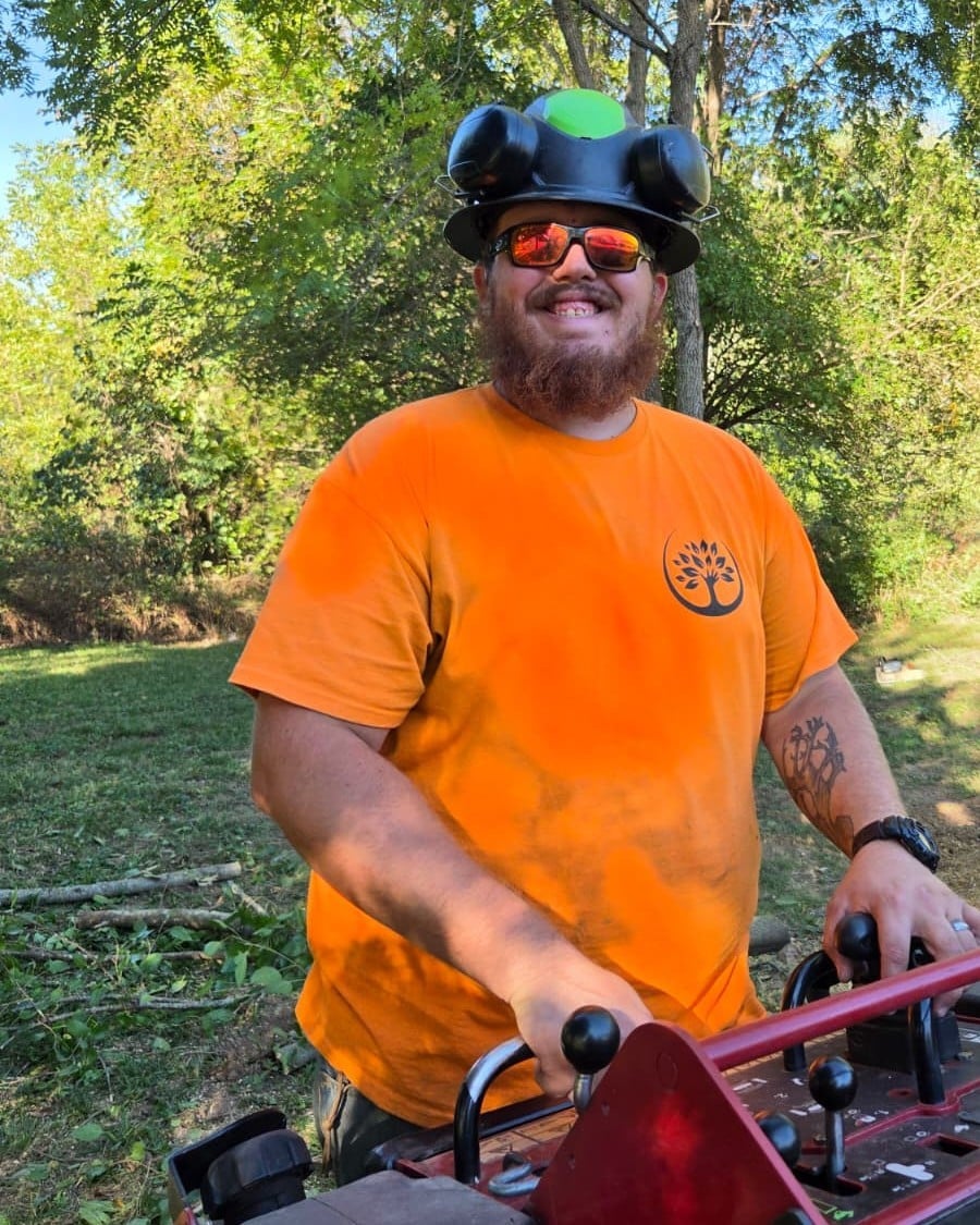Jeffery Dye, Trufast Tree Service crew member and CDL driver